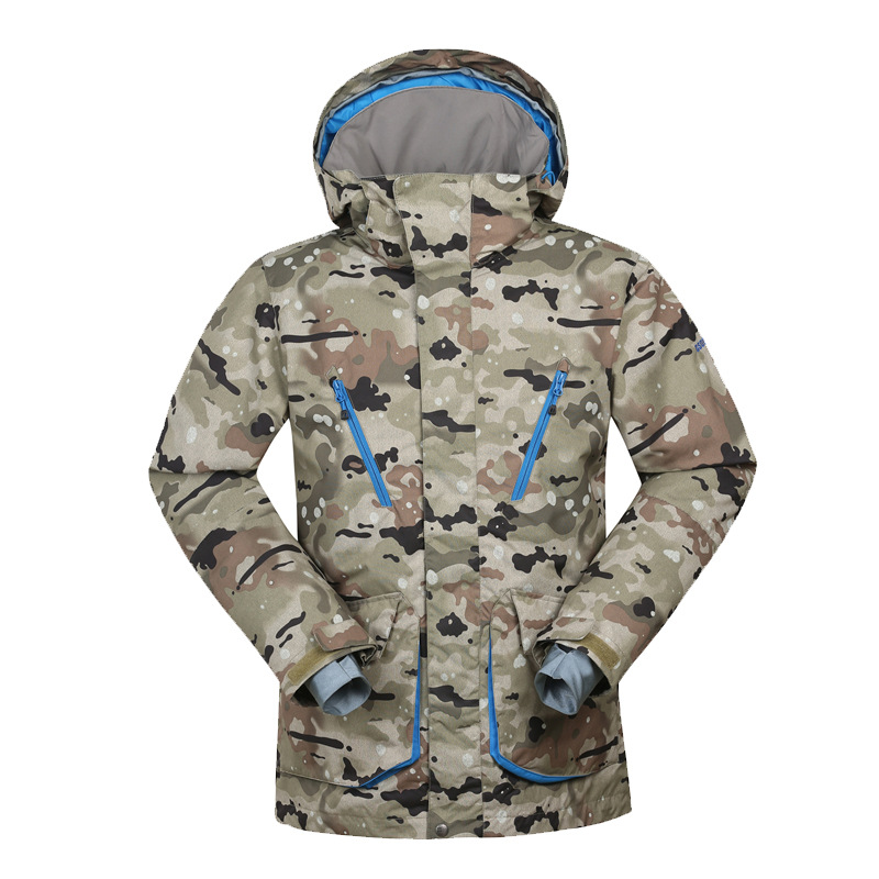 Meeste tuulekindel soe suusajope õues kasutamiseks lumemaal, ühekordne versioon kahekordsest suusavarustusest_voghion.com