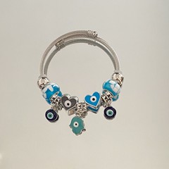 Panjia Dora ブレスレットヨーロッパとアメリカのクロスボーダー DIY ビーズブレスレット女性のステンレス鋼チタン鋼ブレスレット多用途ライト高級ブレスレット