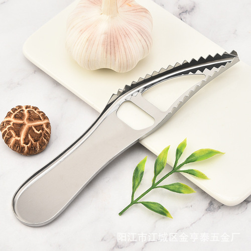 304 stainless steel fish scale planer thickened manual fish scaler scaler fish scale scraper household fish scale scraper kitchen tool