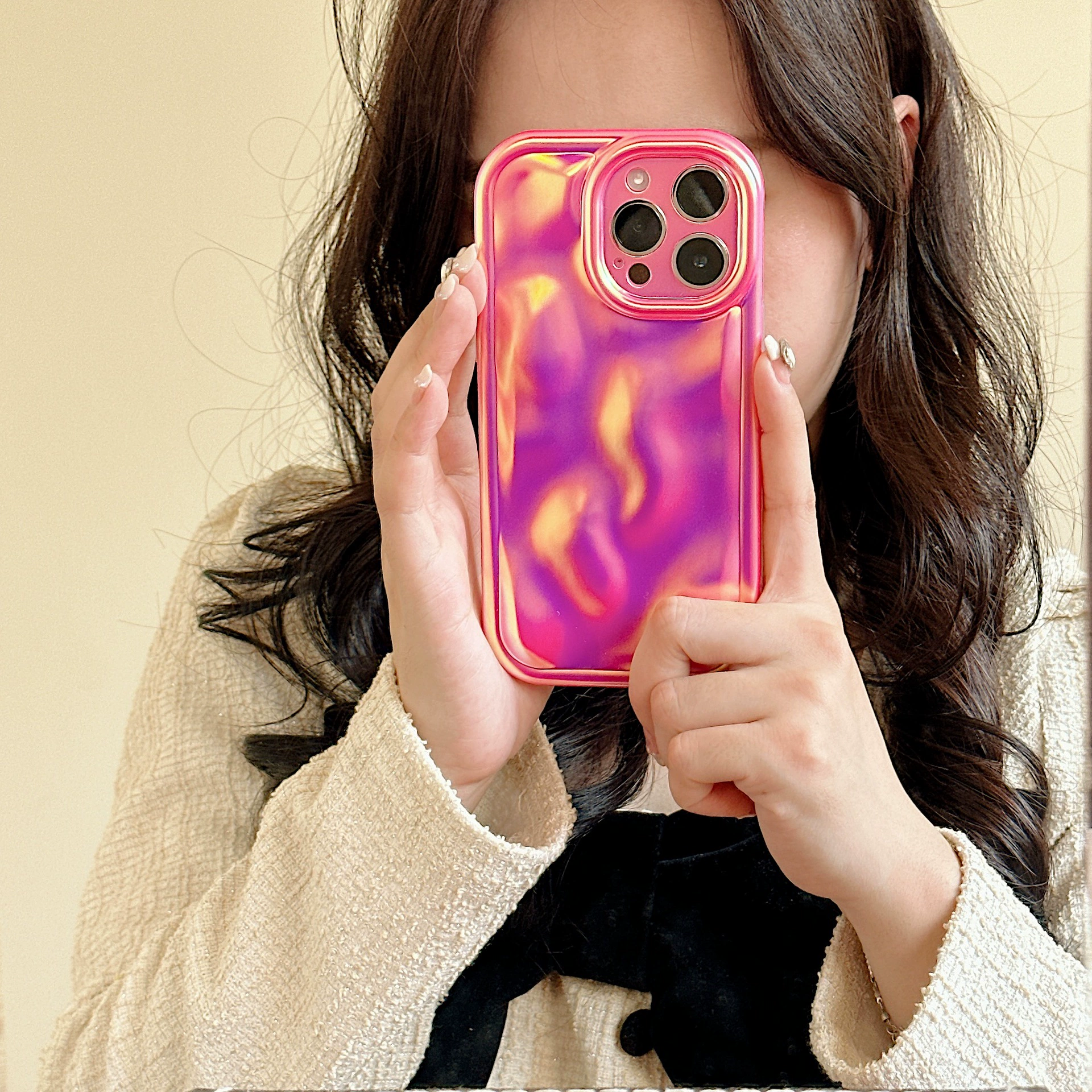 Apple, совместимый iPhone16 Pro, чехол для телефона, iPhone 15, градиент, iphone, 13, стиль высокого качества