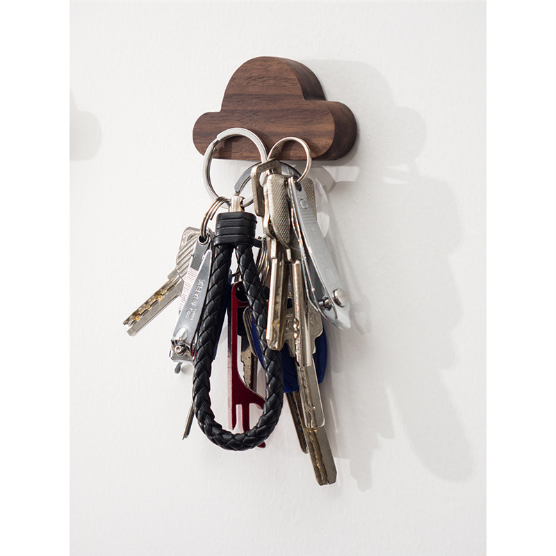 磁铁钥匙扣门口墙壁件挂置物架免打孔瓷砖贴挂钩承重家用强力粘钩