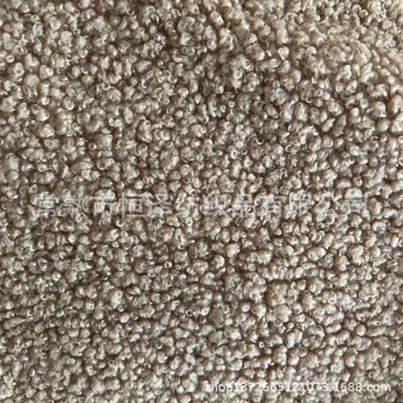 2022新款染色羊圈绒舒棉绒厂家供应冬季纬编玩具服装靠垫抱枕绒布