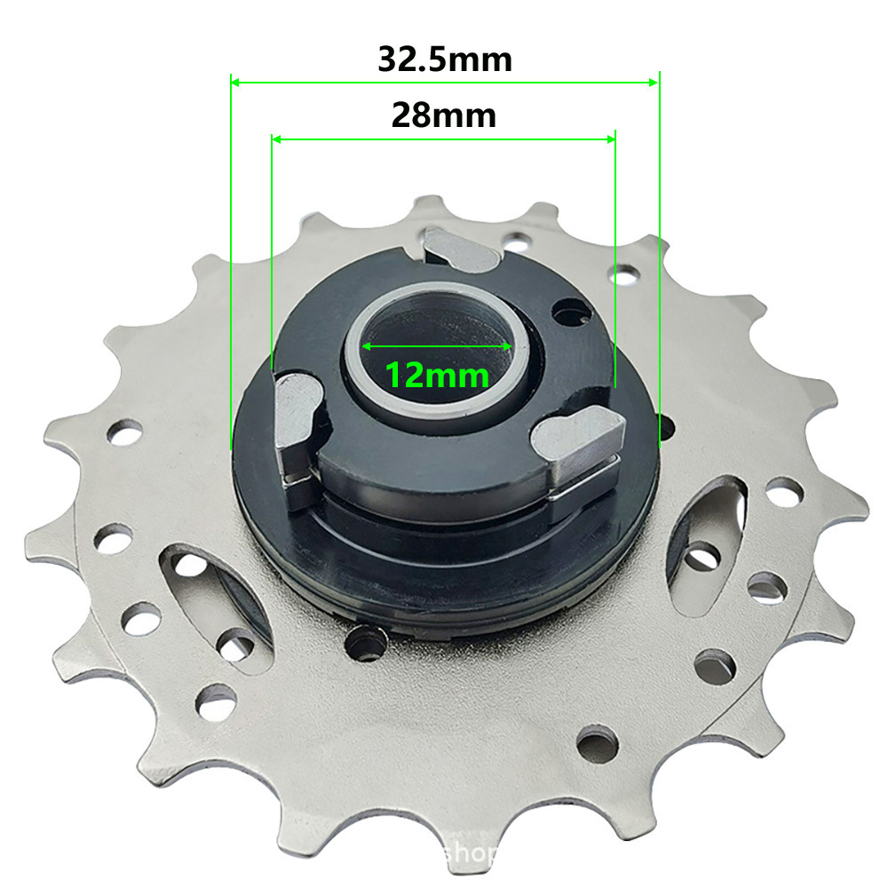 Volante de 5 velocidades externo 9 - 11 - 13 - 15 - 18T vehículo plegable de cambio de velocidad volante de torre integrado