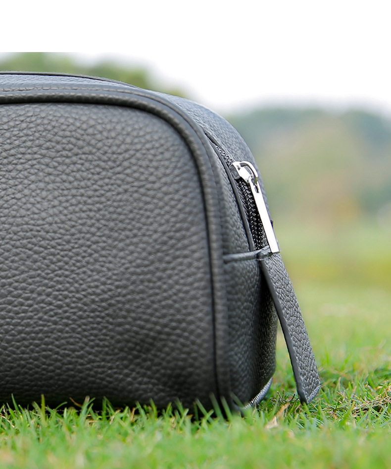 Túi cầm tay Golf PGM nam dung tích lớn 25x12x12 cm — SOB012-Màu đen chi tiết 9