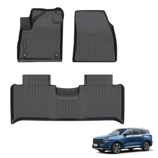 跨境适用于Ford Territory 福特专车专用橡胶TPE汽车脚垫全包围