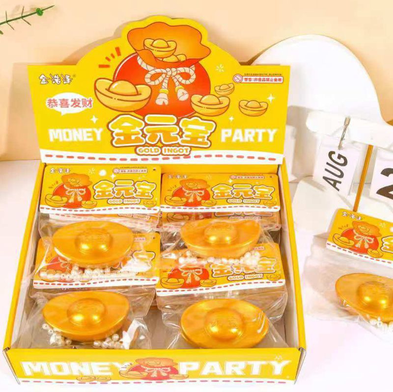 Realistic golden slime