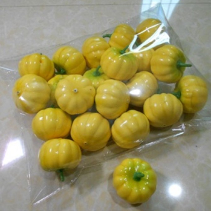 5cm yellow pumpkin 20