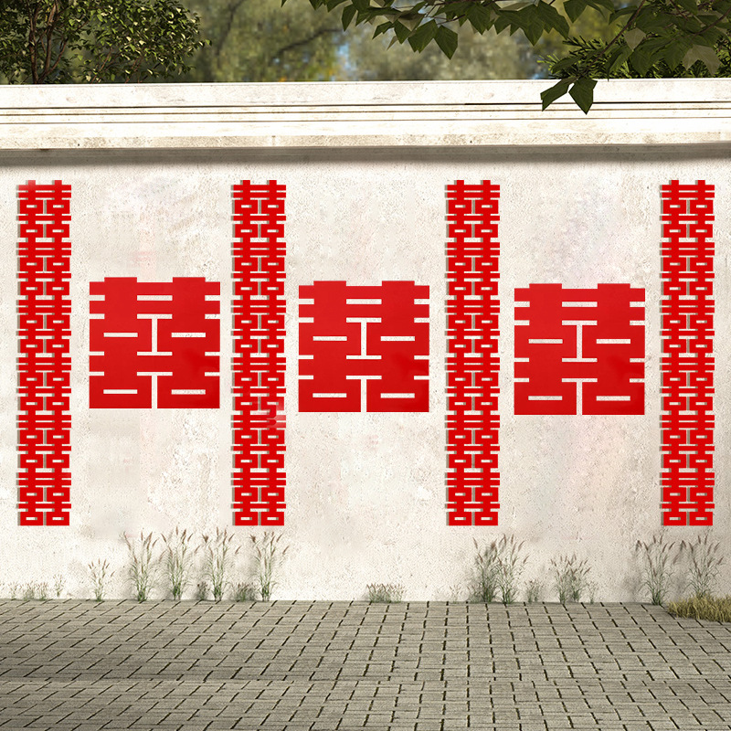 Diseño de boda de patio rural decoración de boda villa casa de boda pared de vestir conjunto de flores linterna de boda