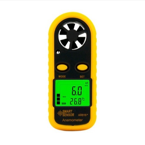 希玛 AR816+迷你型风速计 便携式风速风温表 数字式风速仪