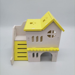 Wholesale hamster house, golden hamster sleeping room, colorful small houses and villas, hamster toys, hamster supplies