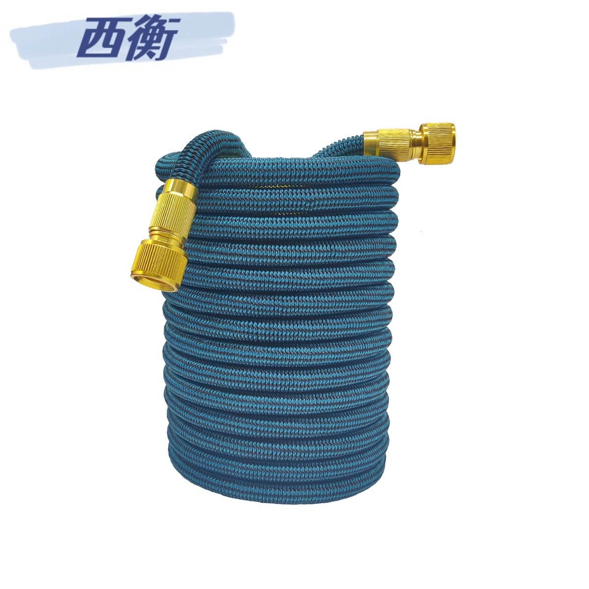 Производитель оптовая продажа телескопическая водопроводная труба для домашнего хозяйства садоводства мойка автомобиля высокого давления полив шланг черный синий полосатый