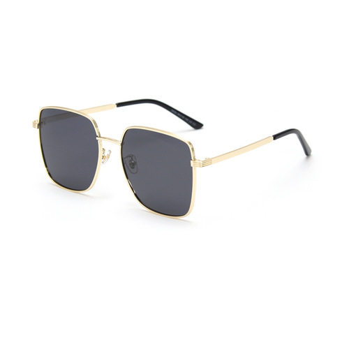 Weiyi D050 European and American Metal Square Sunglasses Women's Trendy Internet Celebrity Street Photo Sunglasses Dongdaemun Cross-Border Polarized Glasses