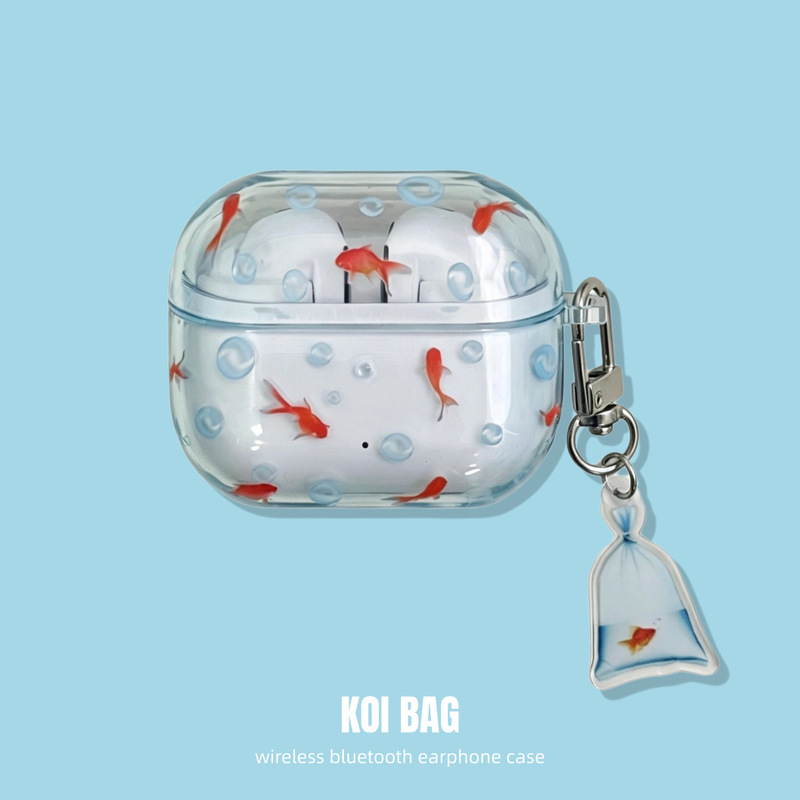 Suitable for Samsung Galaxy Buds4 Protective Case 3Pro Goldfish Bag 2Pro Bluetooth Headphone Case Fe Hard Shell Live Suitable for Samsung Galaxy Buds4 Protective Case 3Pro Goldfish Bag 2Pro Bluetooth Headphone Case Fe Hard Shell Live