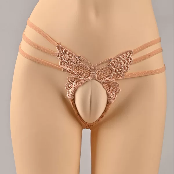AliExpress Amazon Hot Selling CD Dress JJ Panties Hidden JJ Butterfly thong styling fit XS-M