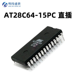 AT28C64-15PC ��ɫ �惦�� ֱ��DIP-28�����£�ֱ��惦��оƬ
