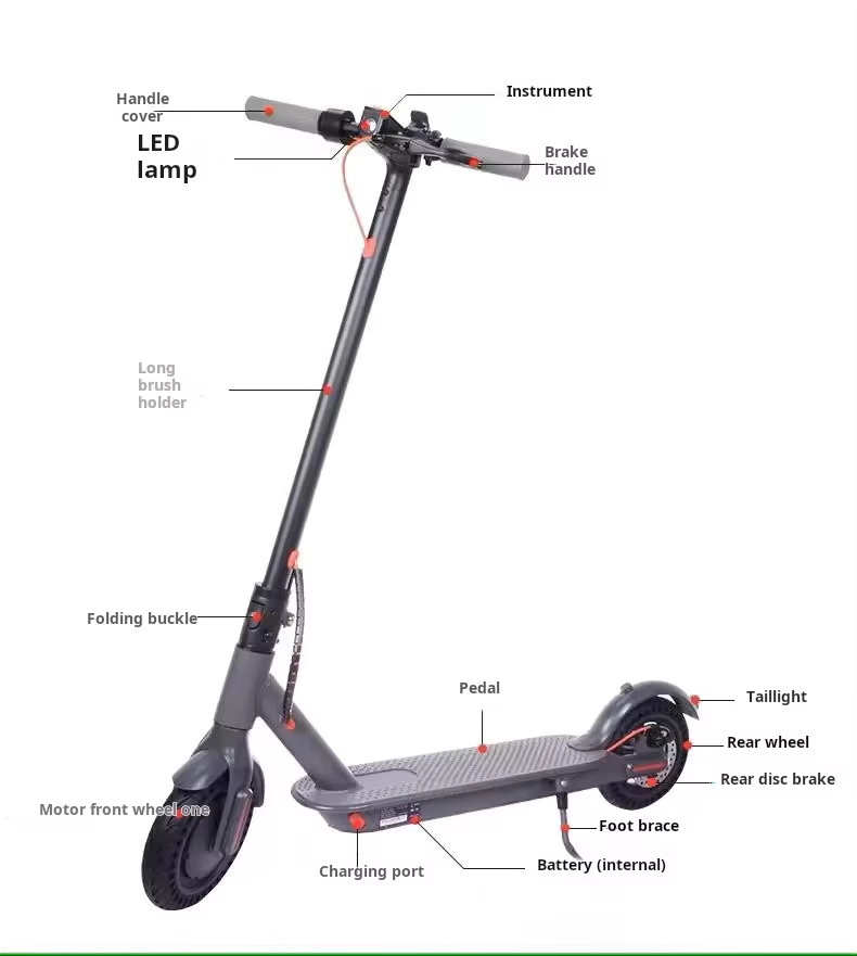 Overseas Warehouse Electric Scooter for Adults, Folding Manufacturer Direct Sale, 8.5inch Scooters in Stock