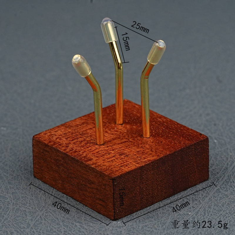 水晶簇水晶原石支架矿标原石支架水晶收纳摆件支架亚克力实木底座|undefined