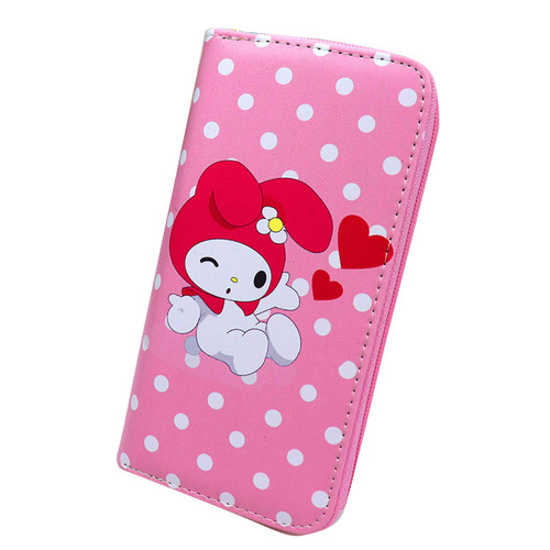 Taocaoyuan supplies Korean cartoon 6-inch mobile phone bag, ladies student wallet