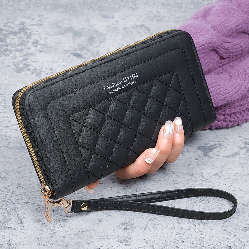 2026 New Model Women's Wallet, Long Versatile Zippered Clutch, Embroidered Fashion Large-Capacity Soft Leather Wallet, Phone Bag 2026 New Model Women's Wallet, Long Versatile Zippered Clutch, Embroidered Fashion Large-Capacity Soft Leather Wallet, Phone Bag