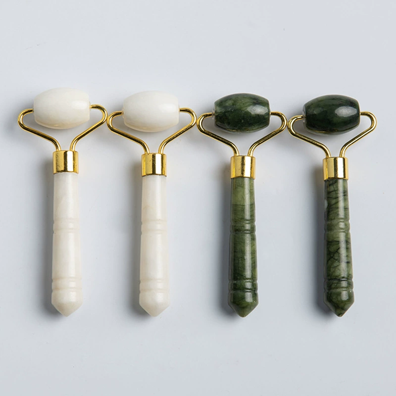 Керамический/не указано? Jade single head beauty instrument face eye massage jade roller beauty roller massager roller