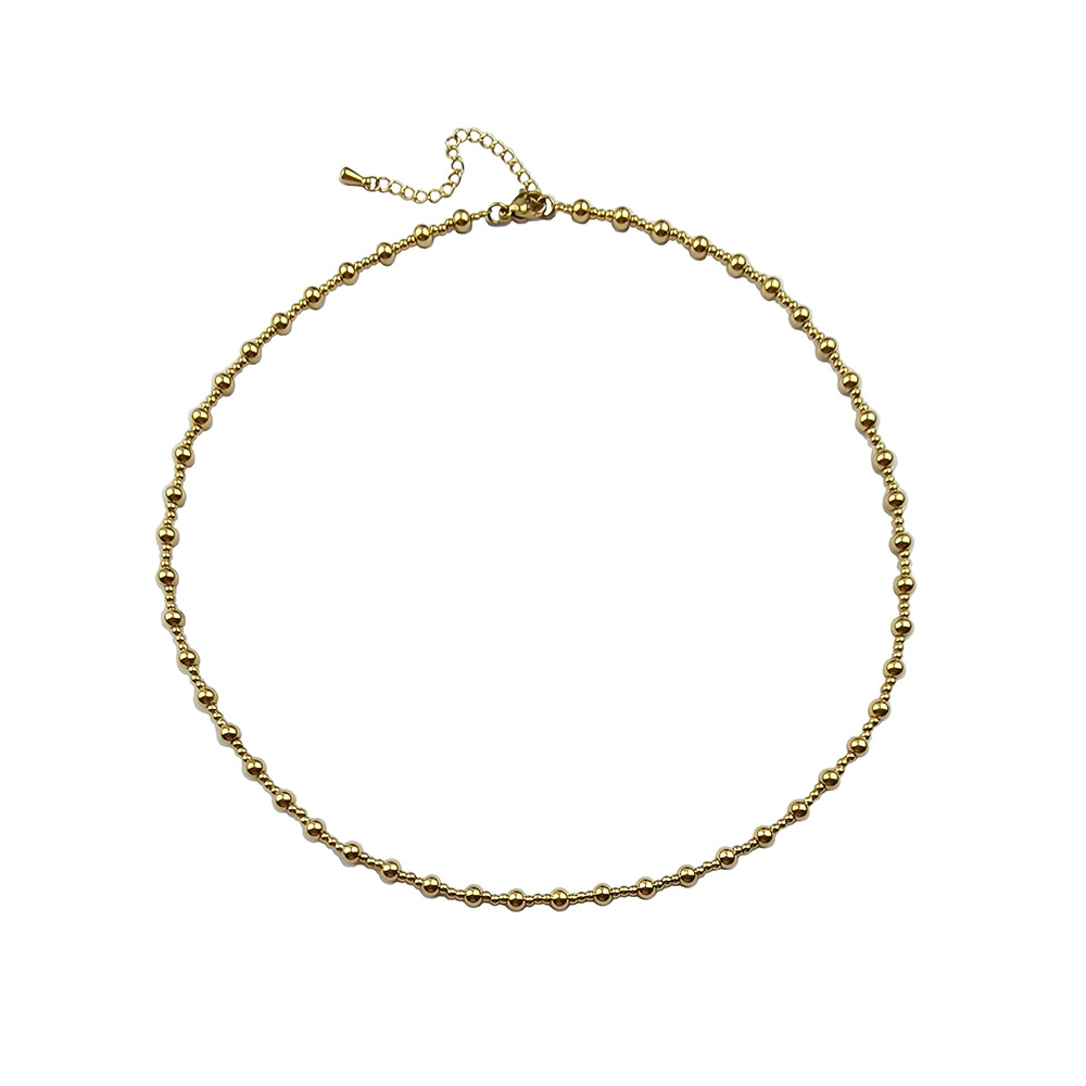 10g Weight Bracelets, Necklace Classification 1 Piece, 1 Set Quantity Holiday, Daily Occasion 304 Stainless Steel Material Geometric Pattern Women's Gender Plating Design Simple Style, Classic Style Style 1 Piece 1 Set 304 Stainless Steel Bracelets Necklace 17
