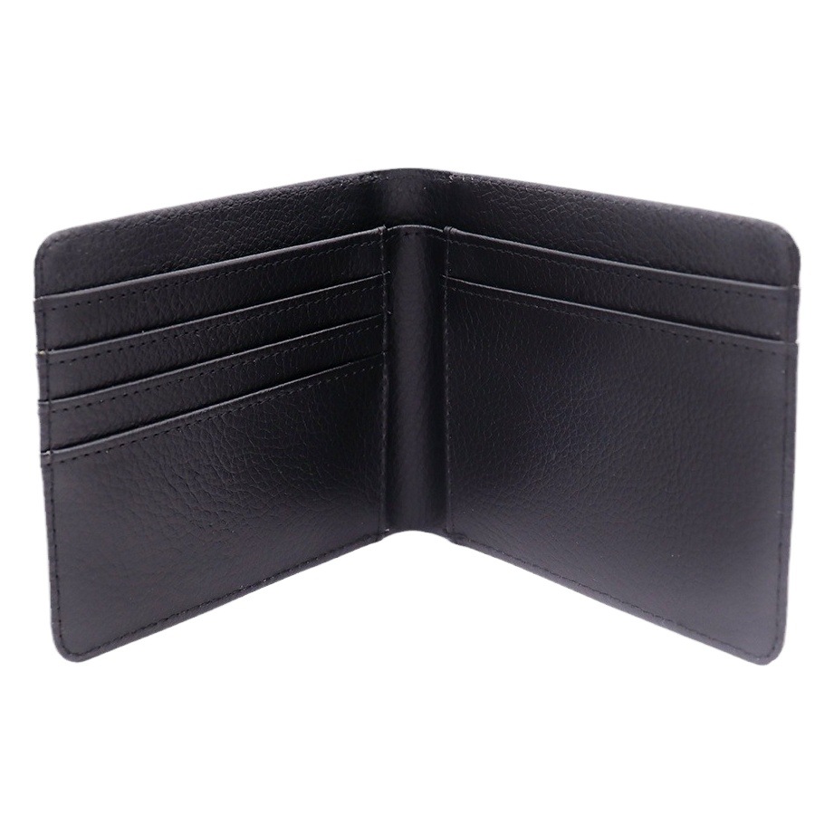 Sublimation Blank Materials Pu Leather Heat Transfer Wallet Single-Sided Printing Double-Sided Printing Foldable Wallet Source Manufacturer
