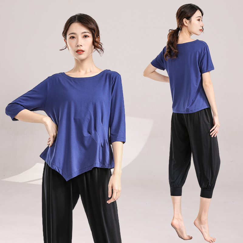 1918 loose dance practice clothes women's suit body modern dancing clothes summer classical dance modal clothing