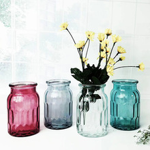 现代简约时尚藕节形状玻璃花瓶适用于多种场景