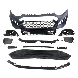 20-22 models suitable for Audi A4L, modified with an RS4-style front bumper, front grille, and front fascia