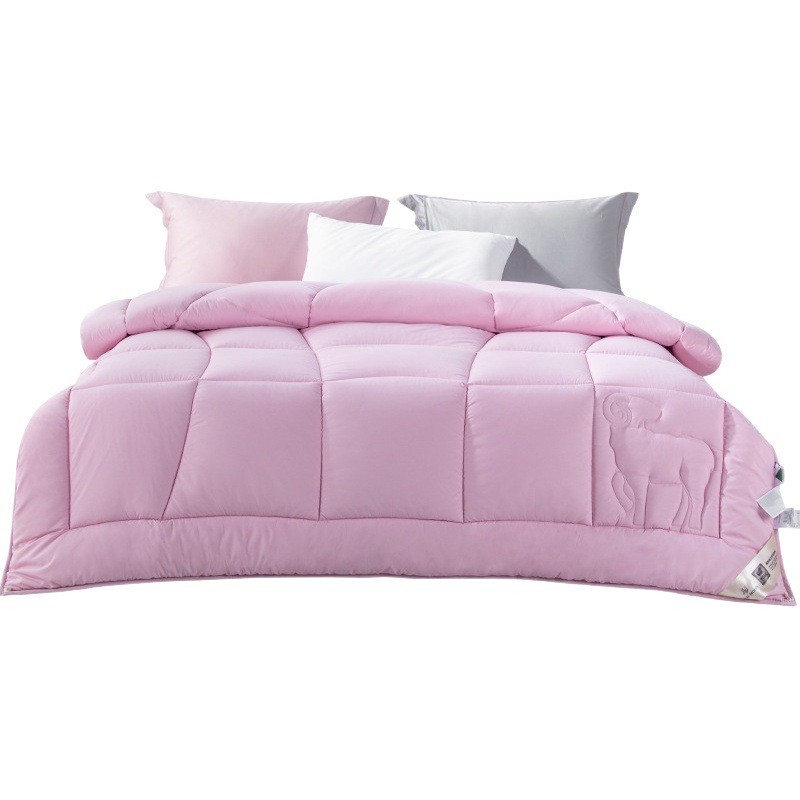 Yuanmeng Australian wool double-layer warm winter quilt core household quilt warm winter quilt wool quilt winter 2 m quilt