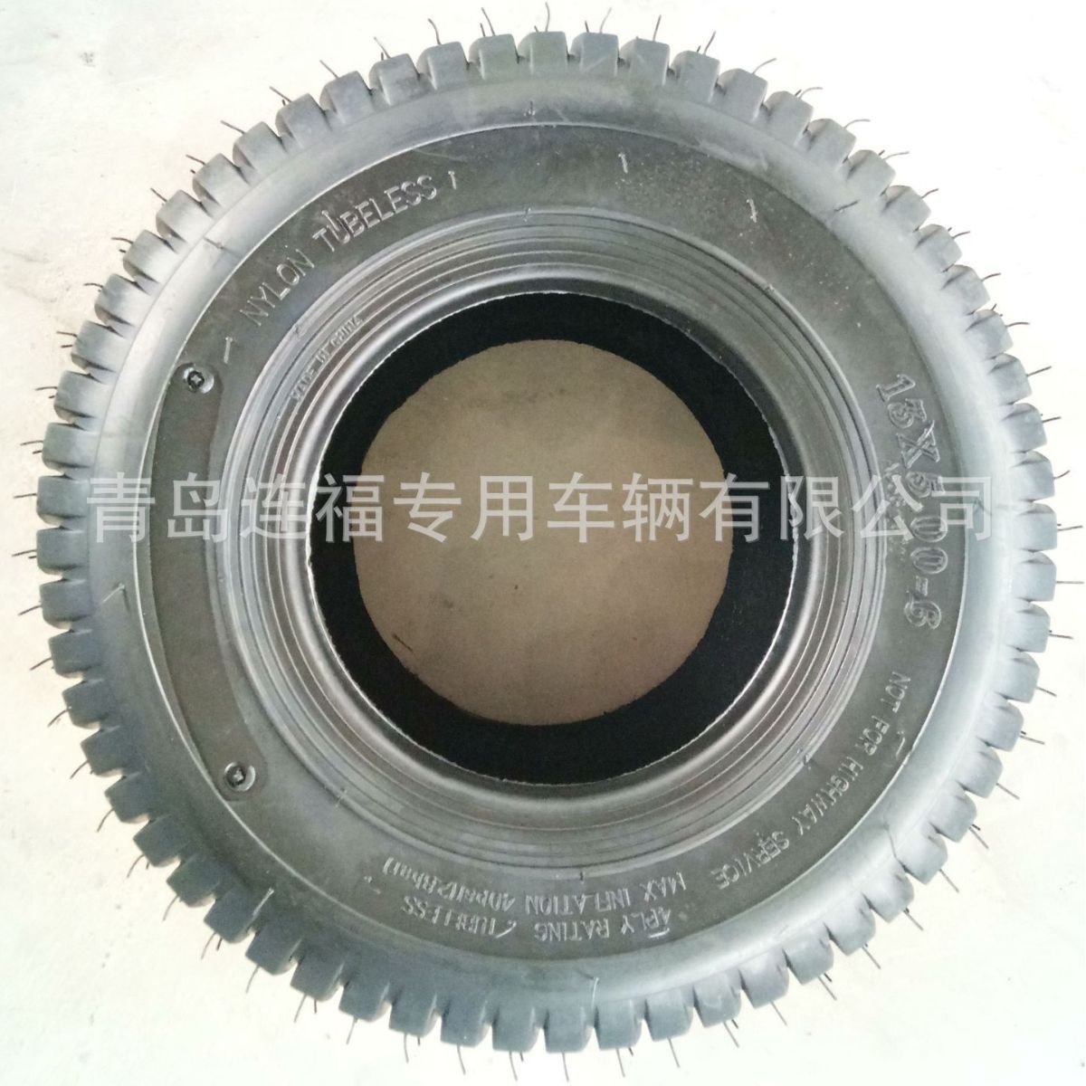 供应出口5.00-6草坪花外胎 工具车外胎 天然胶轮胎 欢迎洽谈