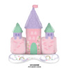 Castle, balloon, children's evening dress, layout for princess, decorations, new collection, wholesale