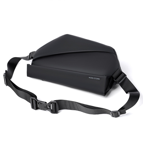 Men's Crossbody Commuter Bag, Chest Bag for Men, Cycling Bag, Motorbike Backpack, Sports Bag for Boys, Unisex Single Shoulder Bag, Fashion