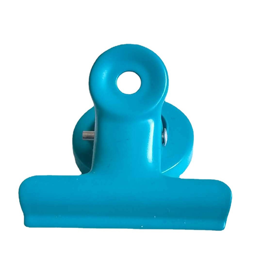 磁性吸力夹 表面喷塑工艺光滑颜色靓丽轻巧便捷 价格优惠量大包邮