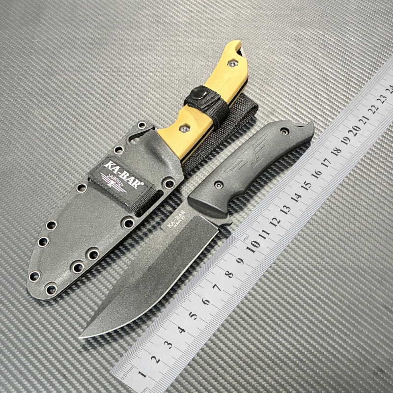 Cross-Border Best-Selling Kaba 7503 Outdoor Knife, Survival Straight Knife with Integrated K Sheath, Camping Knife, Self-Defense Tactical Knife Cross-Border Best-Selling Kaba 7503 Outdoor Knife, Survival Straight Knife with Integrated K Sheath, Camping Knife, Self-Defense Tactical Knife