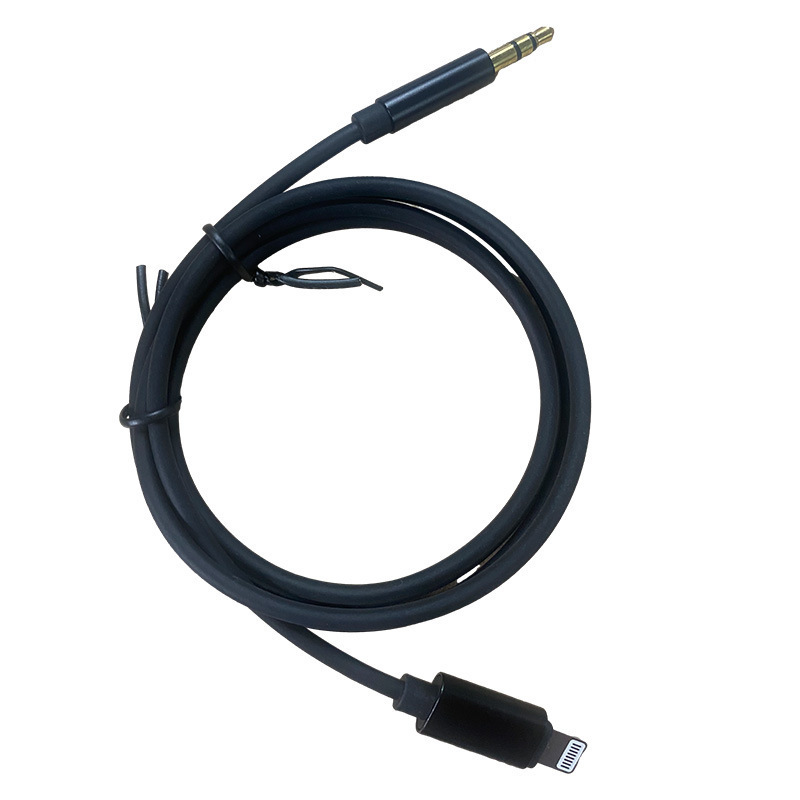 AUXケーブル3.5mm車載オーディオスピーカーアダプターTP-Clighting-AUX接続ケーブルイヤホンオーディオ|undefined