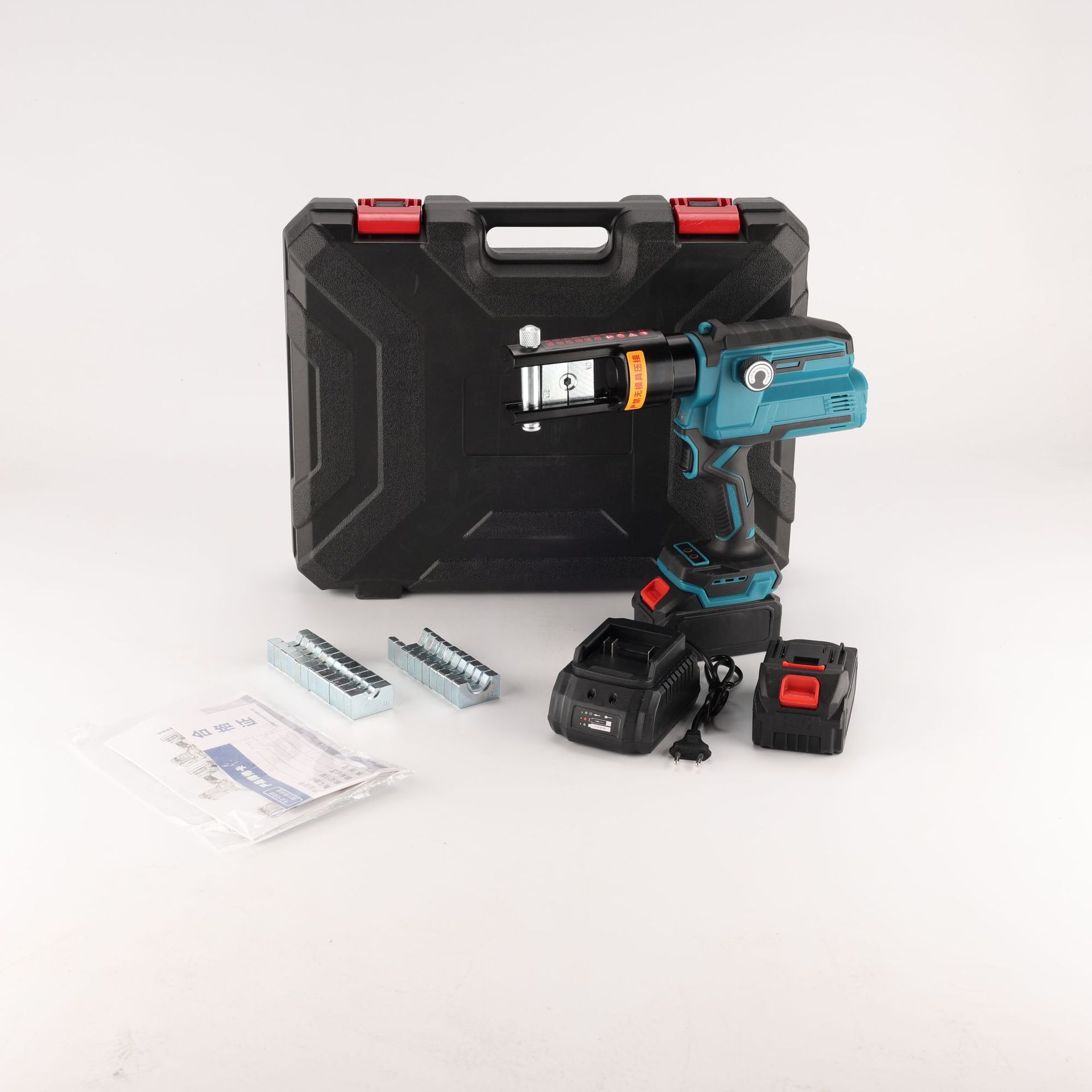 Alicates hidráulicos eléctricos recargables transfronterizos sin escobillas Alicates de cable de litio 240 Alicates de engarzamiento portátiles domésticos al por mayor