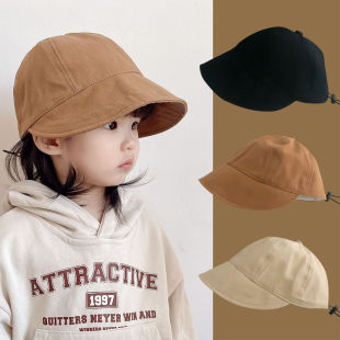 Children's Hats Spring & Fall Baseball Caps Baby Baby Caps Boys and Girls Summer Fisherman Hats Sun Protection Hats