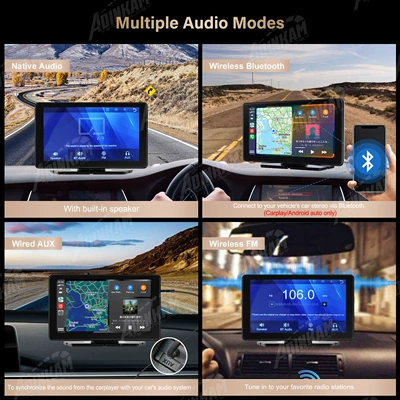 wireless Carplay, Car display