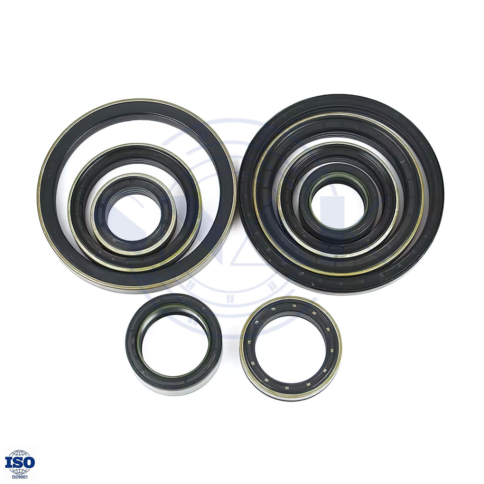 盒式迷宫油封127*160*15.5/17.5一体转芯组合轮毂油封 内旋转油封