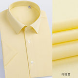 Vàng chanh - Áo tay ngắn - Nam - Cổ vuông 09