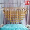 Chinese Wedding prop Eaves Pendant Iron art stage decorate Palace Scenery modelling wedding prop suspension suspended ceiling