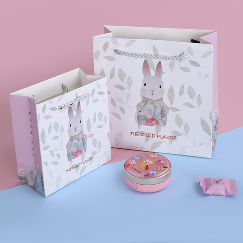 Cartoon creative handbag gift bag souvenir packaging bag birthday gift packaging bag ins style paper bag