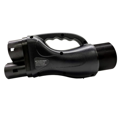 GBT to CCS2 DC charging pile converter for Hong Kong vehicles traveling north, Chinese to European adapter, Chinese standard to European standard 3 (EV şarj adapterləri)