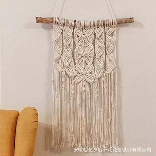 波西米亚挂毯玫瑰花挂毯装饰壁挂简约店铺装修商场家居背景墙装饰