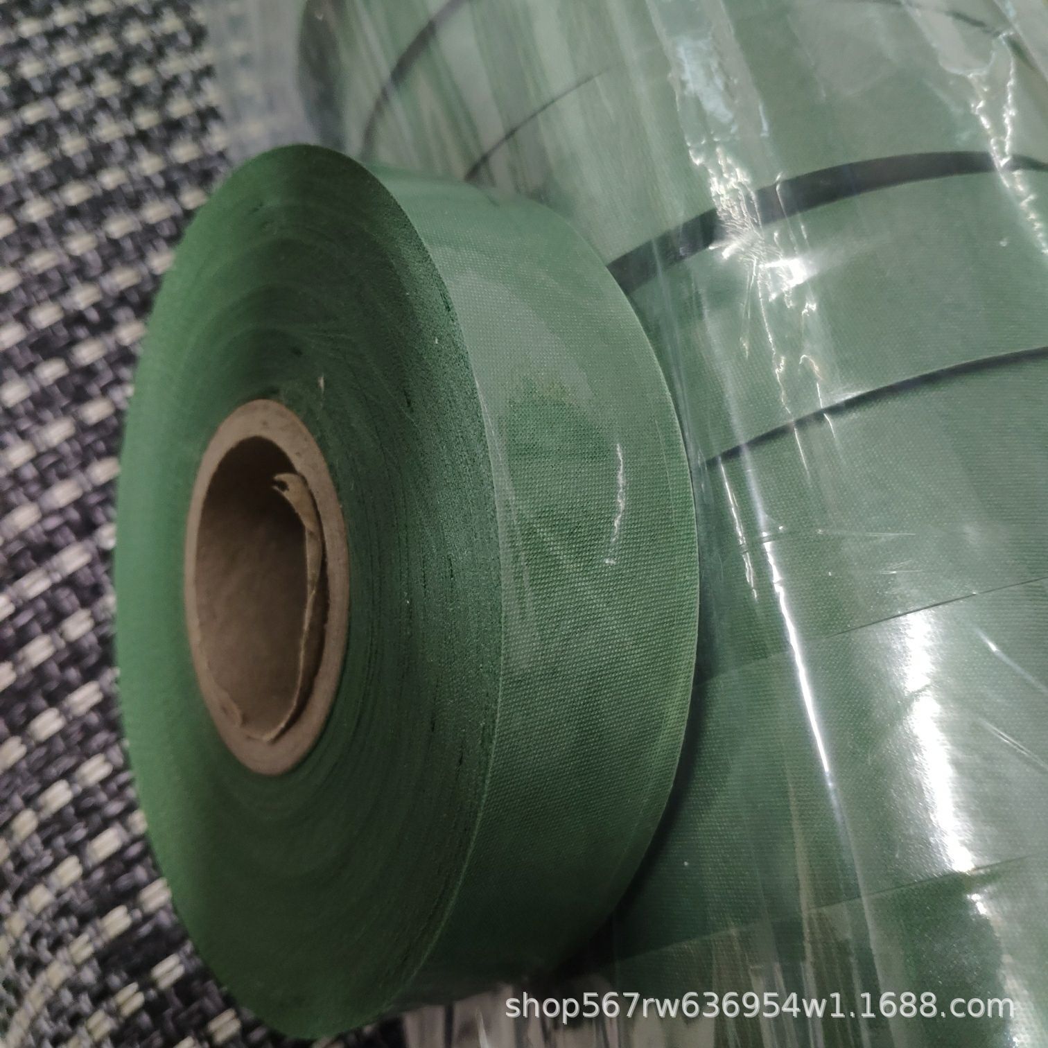 En stock venta al por mayor sarta de poliéster 3,0 cm borde tira de envoltura borde tira de tela con cortina delantal impermeable