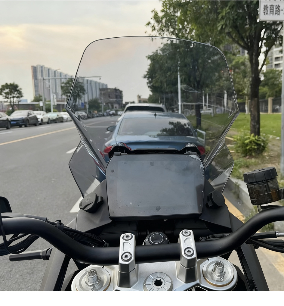 Motorcycle modification parts: Windshield for Voge DS 900 X 2024-2025