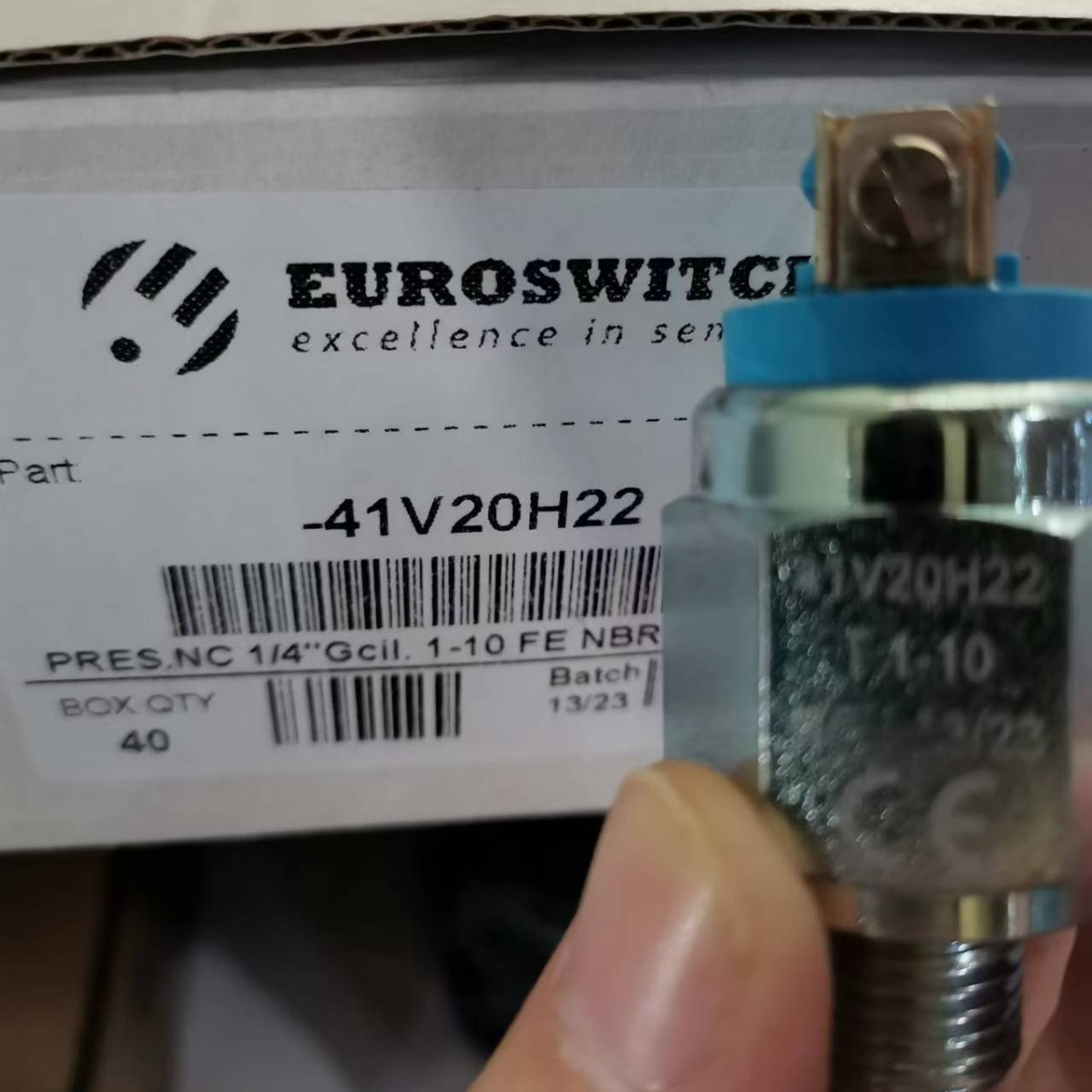 EUROSWITCH压力开关41V20H22