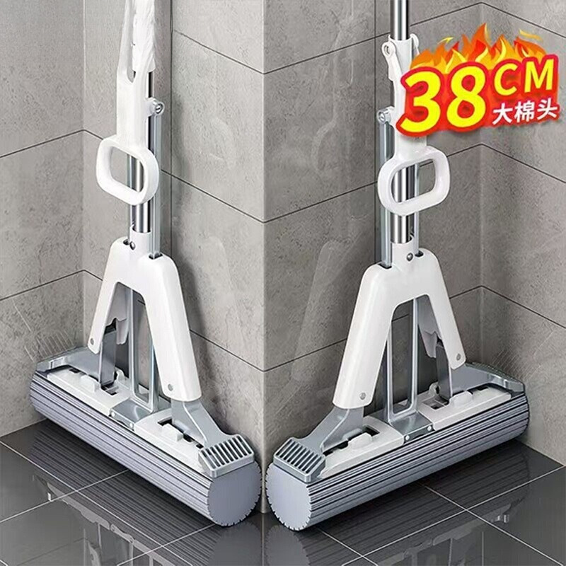 Hands-Free Sponge Mop, Absorbent Mop Cloth for Home Use, New Model for Bathroom, Lazy Foldable Pva Mop for Cleaning Tile and Floor Hands-Free Sponge Mop, Absorbent Mop Cloth for Home Use, New Model for Bathroom, Lazy Foldable Pva Mop for Cleaning Tile and Floor
