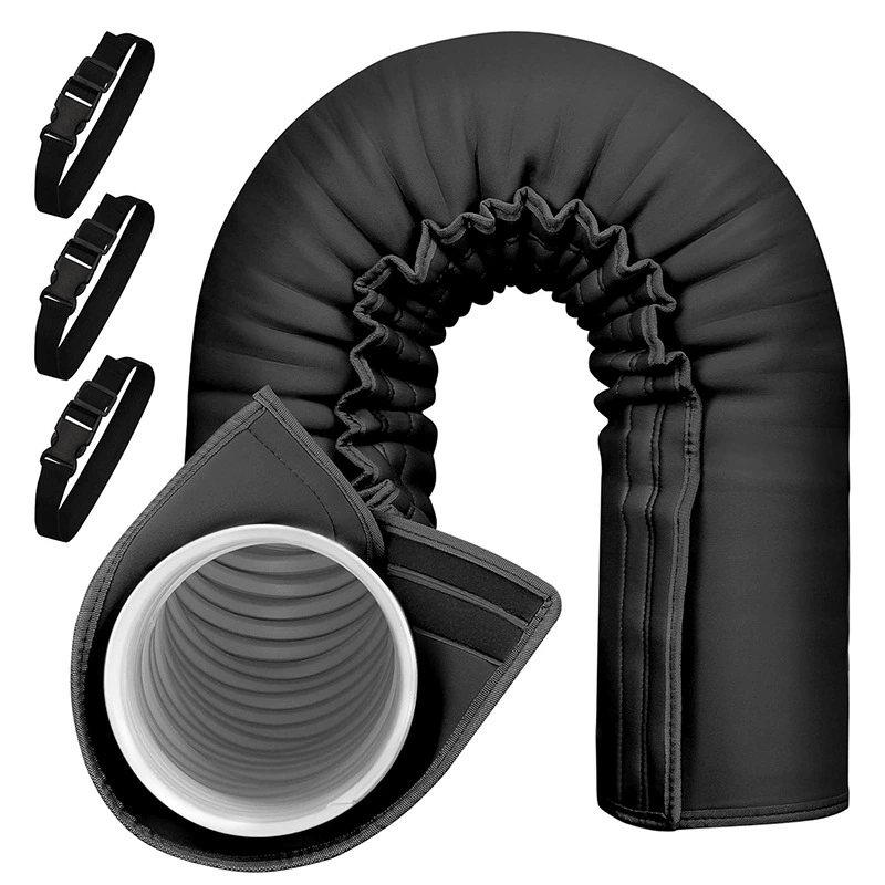 Изоляционный рукав для шланга портативного кондиционера, вентиляционная крышка для диаметра 5 и 5,9 дюйма, теплоизоляционный рукав для шланга